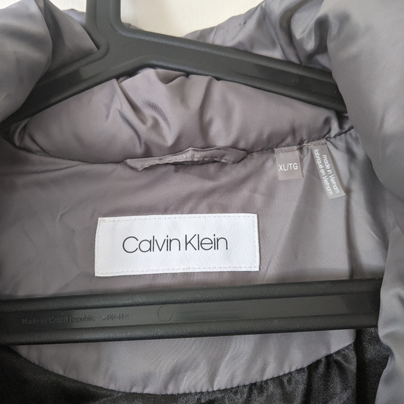 Calvin Klein Grey Winter Parka - Picture 4 of 5